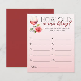 Lámina Tema de Vine Adivinan Cómo Vieja Novia Groom Juego