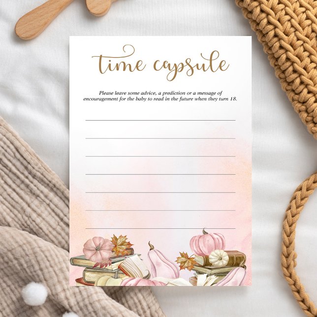 Lámina Tema del libro otoño - Cápsula del tiempo de juego (Subido por el creador)