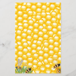 Lámina Temas de abejas palabra scramble bebé ducha juego