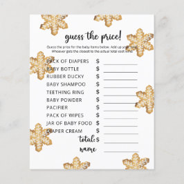 Lámina temas de invierno Juego de identificación de preci