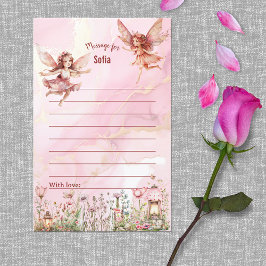 Lámina Temática de hadas caprichosas