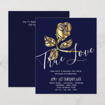 Tendencia de Presupuestos Verdadero Amor Invitació