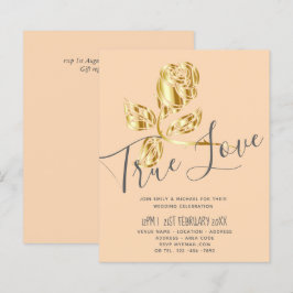 Lámina Tendencia de Presupuestos Verdadero Amor Invitació