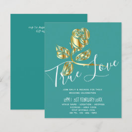 Lámina Tendencia de Presupuestos Verdadero Amor Invitació