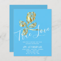 Tendencia de Presupuestos Verdadero Amor Invitació