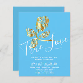 Lámina Tendencia de Presupuestos Verdadero Amor Invitació