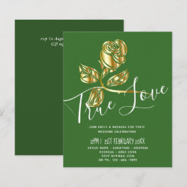 Lámina Tendencia de Presupuestos Verdadero Amor Invitació