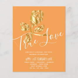 Lámina Tendencia de Presupuestos Verdadero Amor Invitació