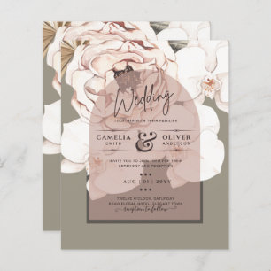 Lámina Tendencia MOSS BODA RUBOR Sage Dusty Pink