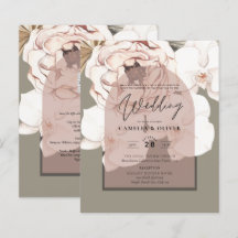 Tendencia MOSS BODA RUBOR Sage Dusty Pink