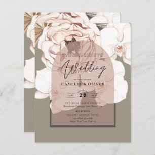 Lámina Tendencia MOSS BODA RUBOR Sage Dusty Pink