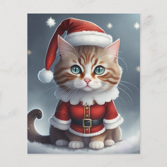 Lámina Tener navidades perfectos ~ Meow ^-^ (Anverso)