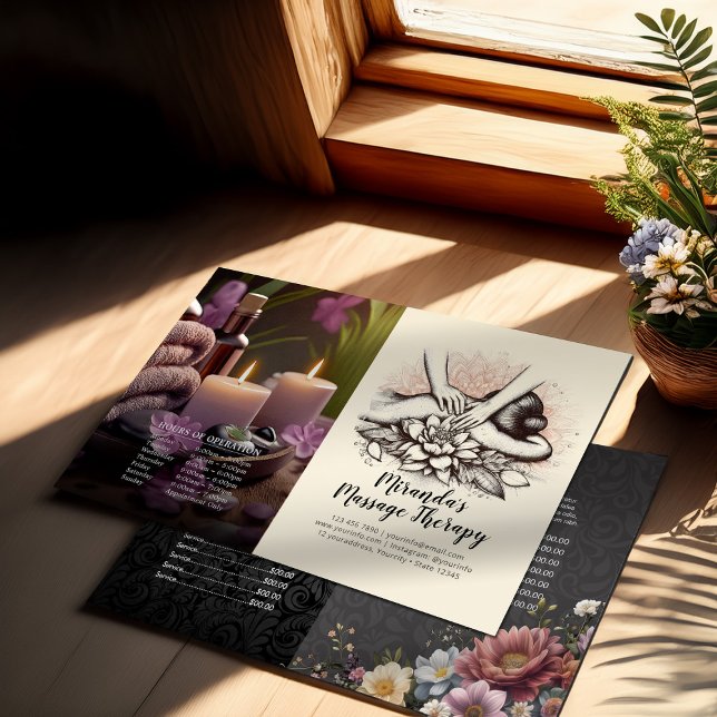 Lámina Terapia Masajista Curación Manos Precio Biplia Vol (Subido por el creador)