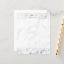 Lámina Texto falso de la textura de mármol blanco parecid