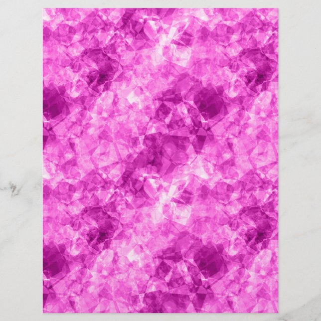 Lámina Textura cruzada rosa (Anverso)