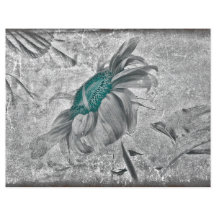 Textura de época de época de color gris y girasol