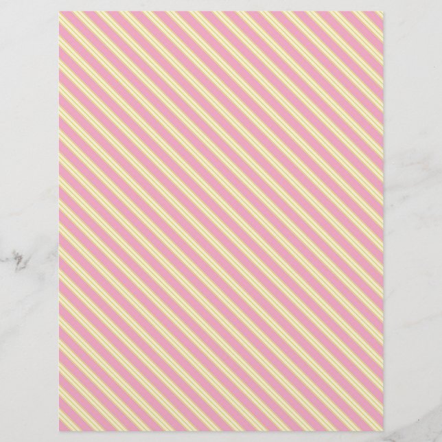 Lámina Textura de fondo de cuaderno de banda diagonal (Anverso)
