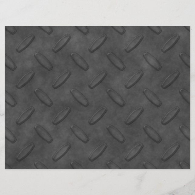 Lámina Textura de la placa de diamante gris oscuro (Anverso)