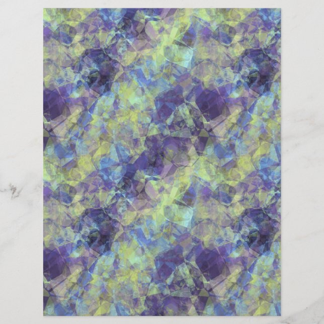 Lámina Textura de lavanda en bruto (Anverso)