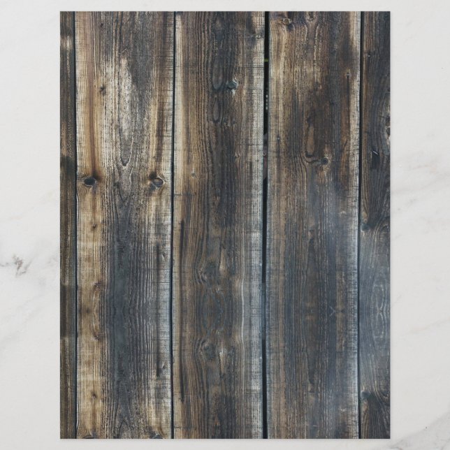 Lámina Textura de madera gris papel de cuaderno de raspad (Anverso)