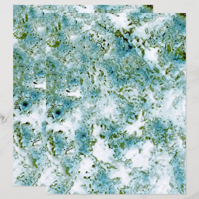 Lámina Textura de Stone Aqua (Anverso / Reverso)