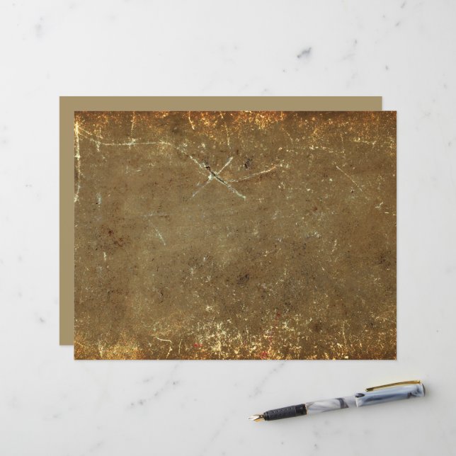 Lámina Textura Grunge Rústico Marrón Beige Viejo Vintage (Anverso/Reverso In Situ)