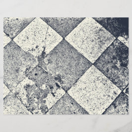 Lámina Textura Negra Y Blanca Inspirada En Harlequin Vint