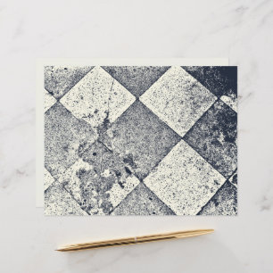 Lámina Textura Negra Y Blanca Inspirada En Harlequin Vint