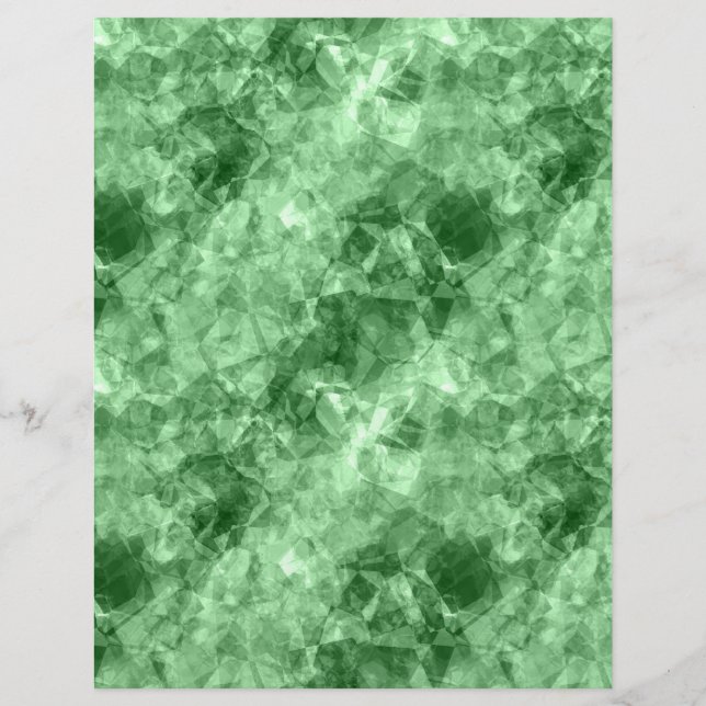 Lámina Textura verde oscuro en ruinas (Anverso)