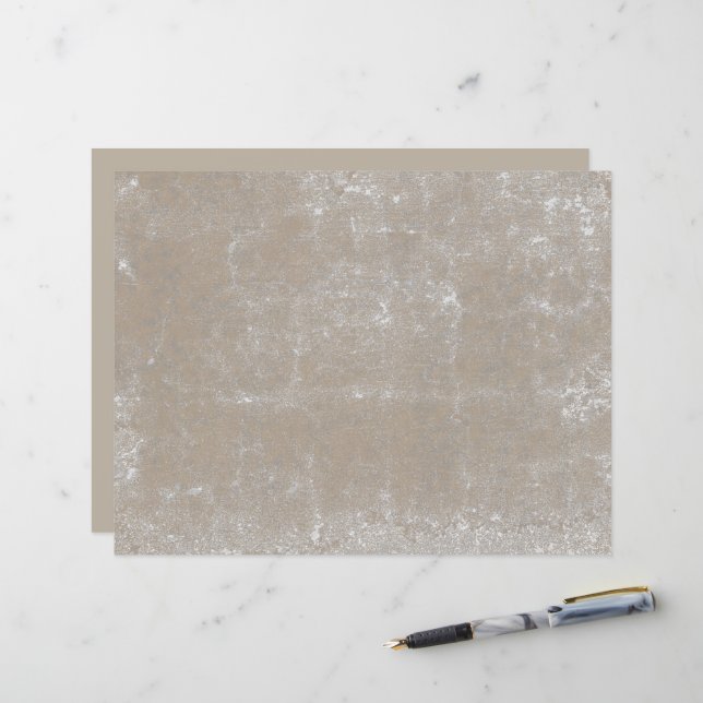 Lámina Textura Vintage Pastel Tan White Decoupage (Anverso/Reverso In Situ)