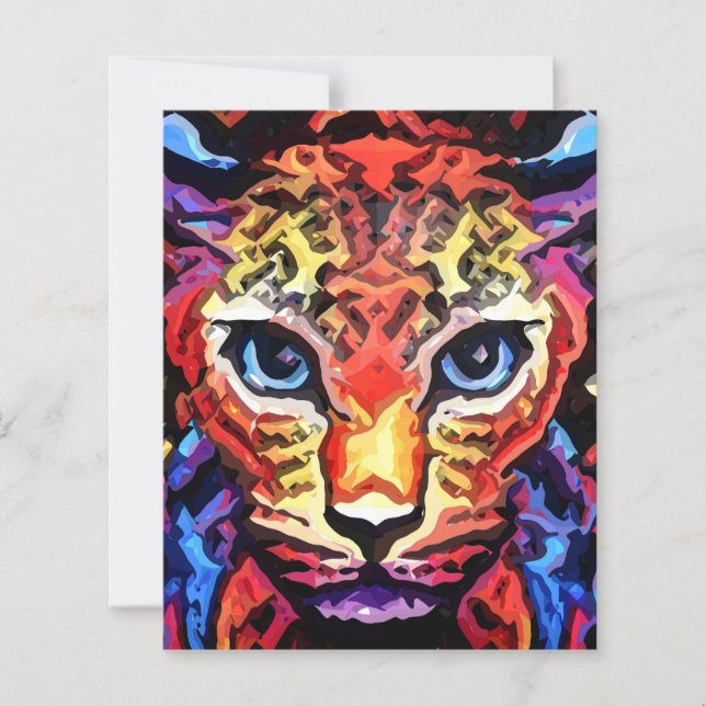 Lámina That Colorful Leopard Look Paper Sheet (Anverso)