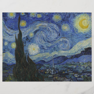 Lámina The Starry Night 1889 Vincent van Gogh