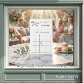 Lámina The Storybook Magic | Enchanted Forest BINGO Card