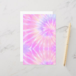 Lámina Tiedye Pastel Arcoiris Espiral Hippie Tye