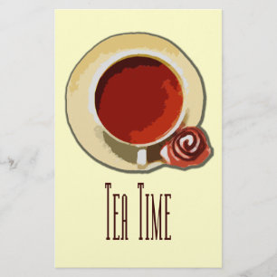 Lámina Tiempo de té