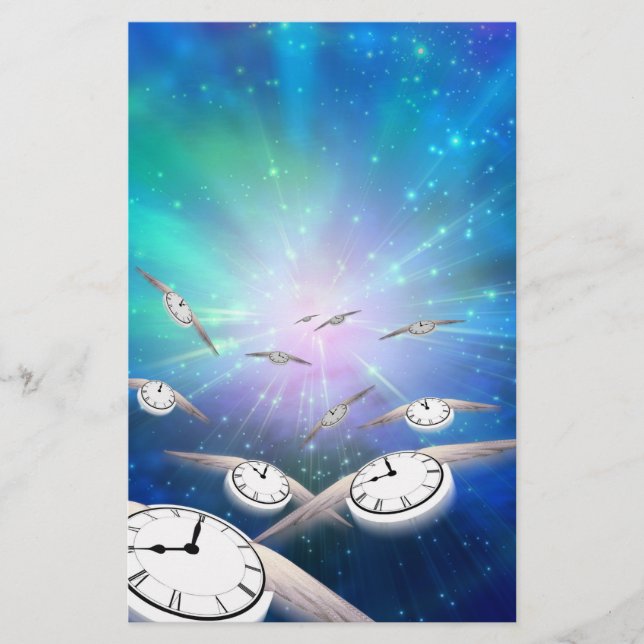 Lámina Tiempo en vuelo (Anverso)