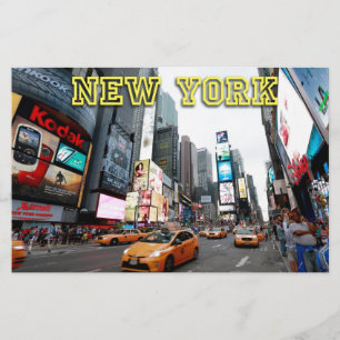 Lámina Times Square New York City USA