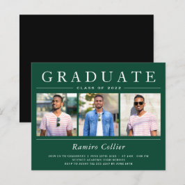 Lámina Tipografía moderna 3 Celebración de Graduación Fot