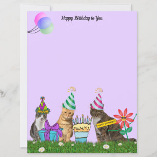 Lámina Tito, Taz y Annie te desean un cumpleaños feliz
