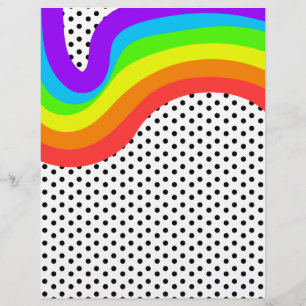 Lámina Titular del premio Retro Rainbow AWR