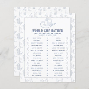 Lámina Toile De Jouy Cowboy - Preferiría