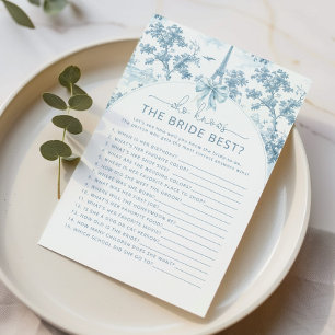 Lámina Toile de Jouy Paris Quien conoce el mejor juego de