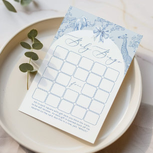 Lámina Toile de jouy Safari Animales de bingo bebé