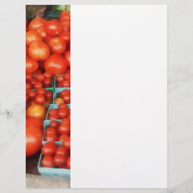 Lámina Tomates En Venta (Anverso)