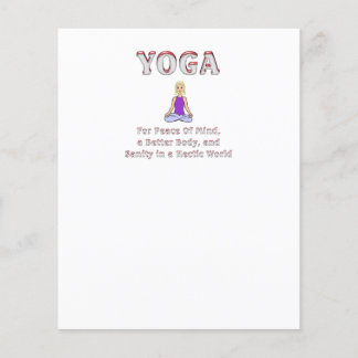 Lámina TOP Yoga Slogan