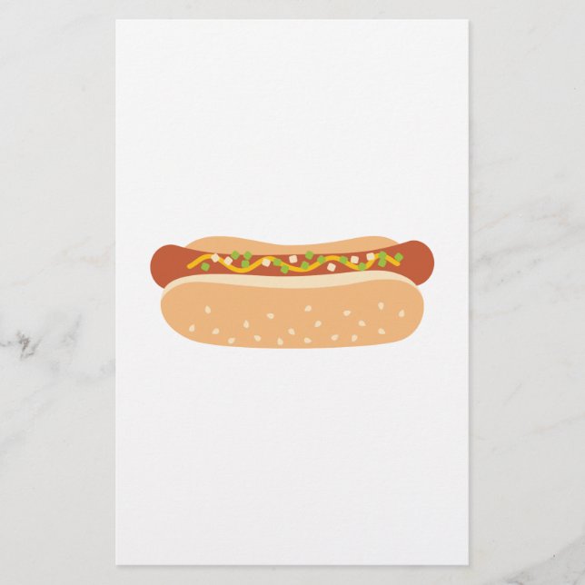 Lámina Topoting Hot Dog (Anverso)