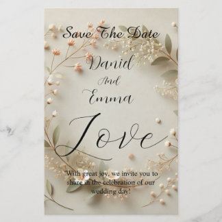 Lámina Toque de elegancia Invitación a la boda negra y pa