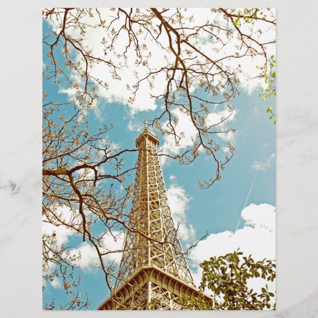 Lámina Torre Eiffel (Anverso)
