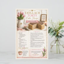 Torta de Tayglach, Casa de Campo Rústica Floral Ro
