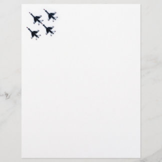 Lámina Tortugas F-16 - Cuatro en formación